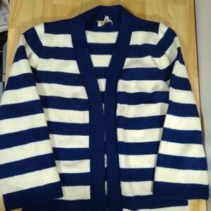 Vintage El Mar Striped Cardigan Sweater